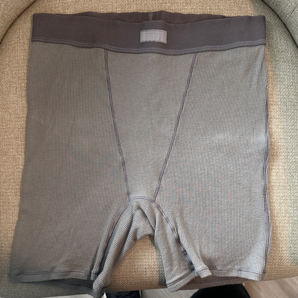 Skims cotton rib shorts